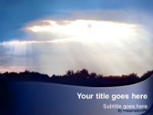 Download god rays 01 blue PowerPoint Template and other software plugins for Microsoft PowerPoint
